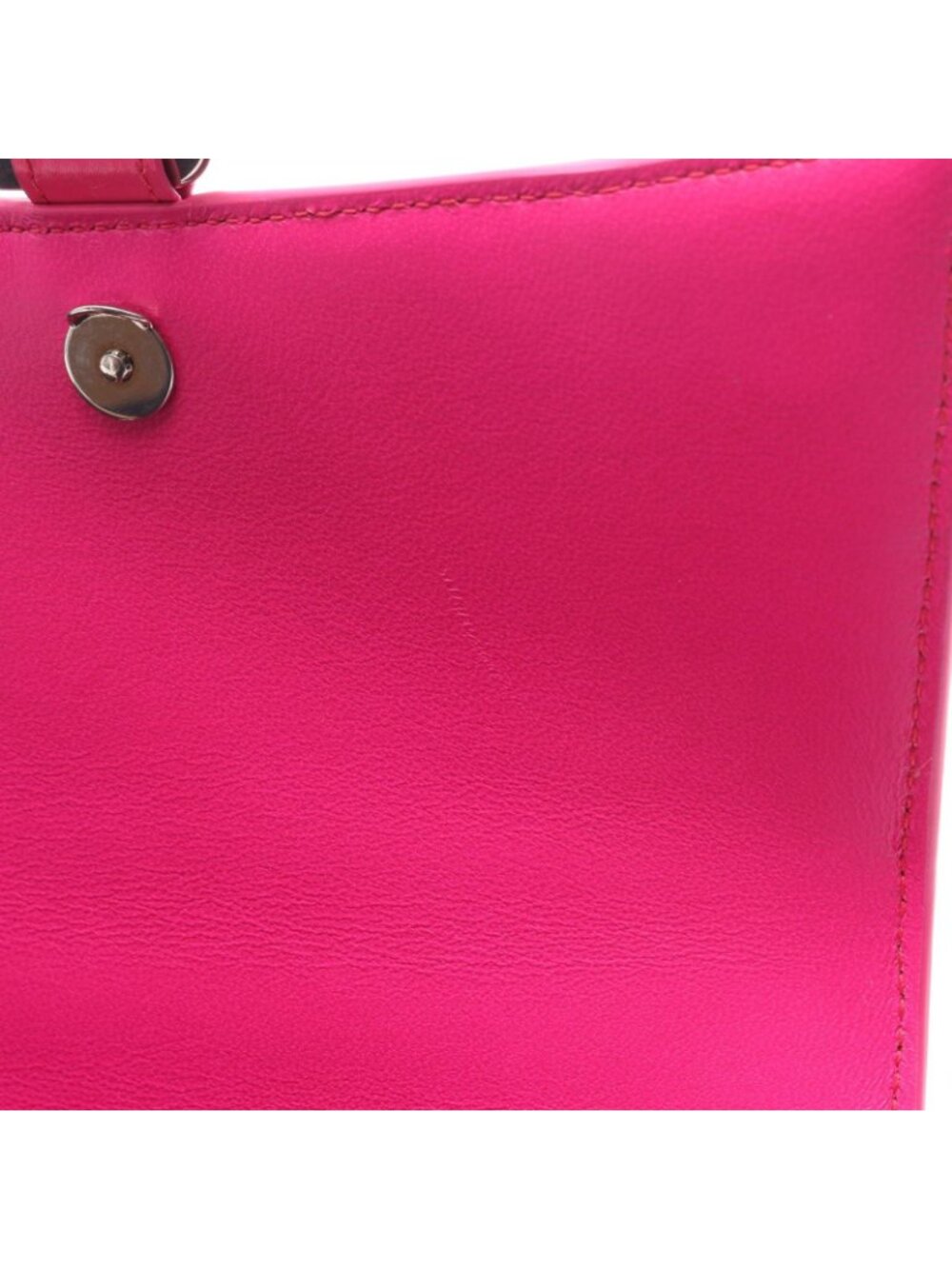 Balenciaga Handbag Hourglass Small 2-Way Fuchsia Pink Leather - Picture 5 of 14